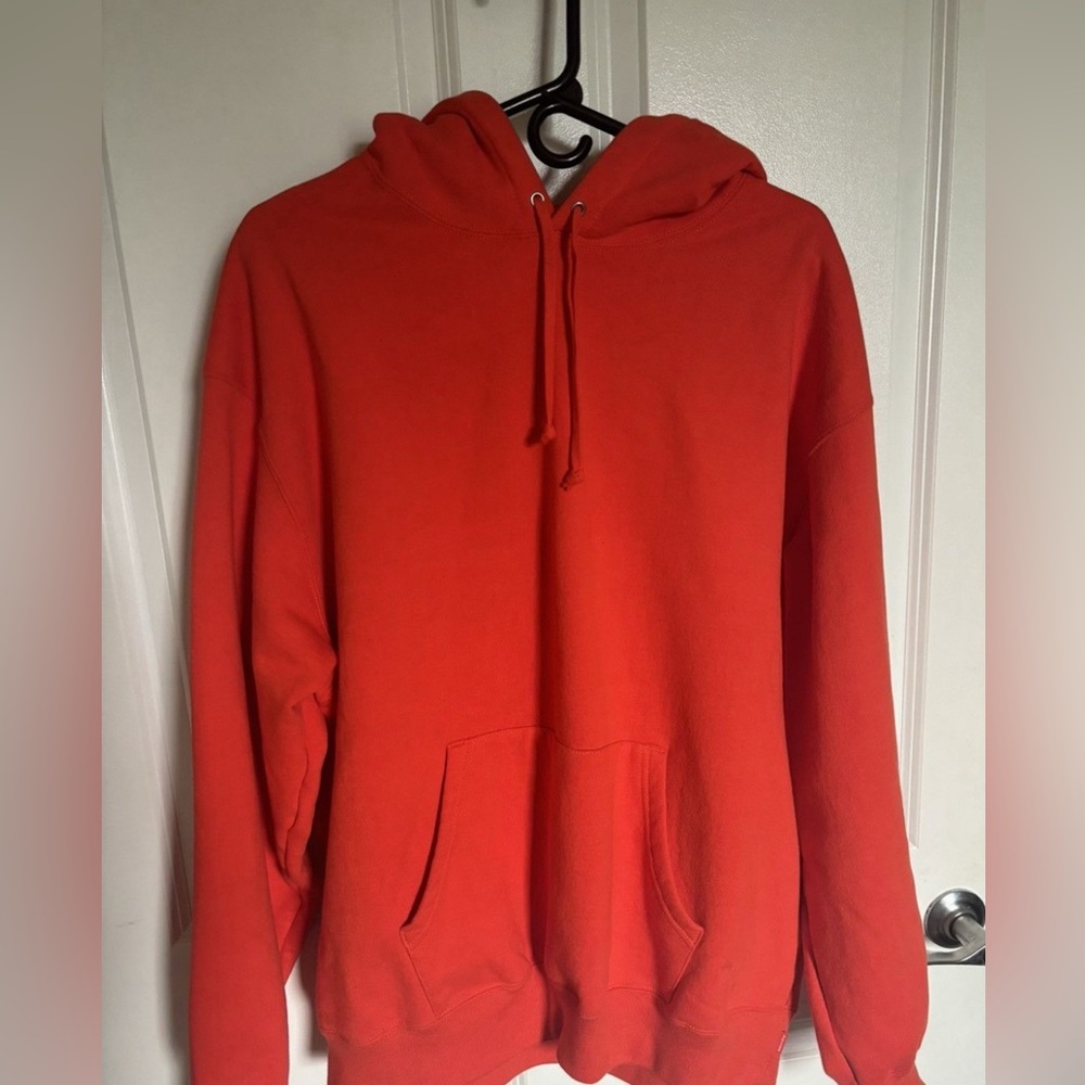 Supreme FW24 satin appliqué hoodie